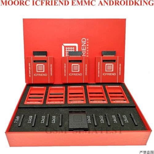 News MOORC ICFREND eMMC Adapter for Z3X Easy Jtag Plus box ,UFI Box , Riff Box ,Medusa Pro Box , MiPi Box, eMMC 13 in 1
