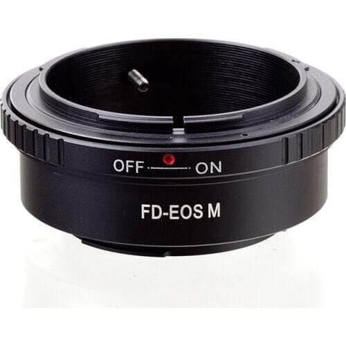 Adapter ring for canon FD FL mount Lens to canon EOSM EF-M EOSM/M2/M3/M10 eosm50 mirrorless camera
