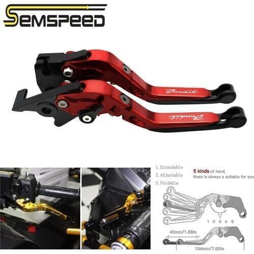SEMSPEED Motorcycle Brake Clutch Levers Handlebar For Suzuki GSF600 S BANDIT 1995 1996 1997 1998 1999 2000 2001 2002 2003 2004