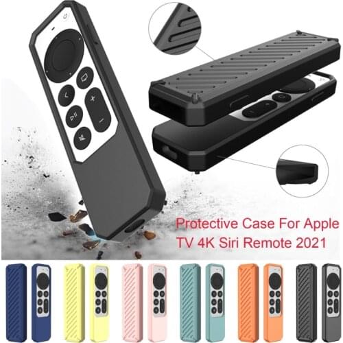 Remote Silicone Case for Apple-TV 4K Apple-TV 2021 Siri Remote 2nd Gen Remote