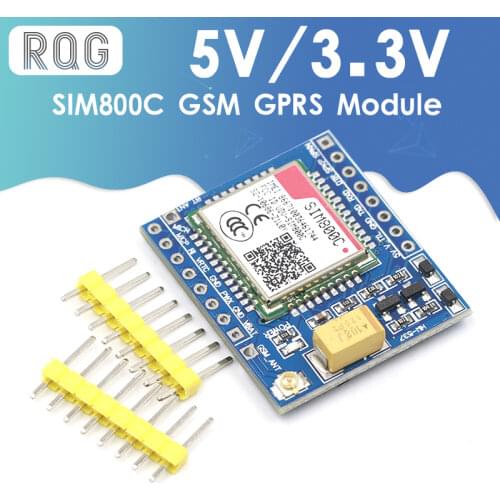 SIM800C GSM GPRS Module 5V/3.3V TTL Development Board IPEX With Bluetooth And TTS For Arduino STM32 C51 for Arduino