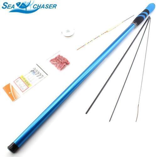 3.6m 4.5m 5.4m 6.3m 7.2m Telescopic Carp Fishing Rod Carbon Fiber Fishing Pole Stream Rod Hand grass carp Pole Fishing Tackle