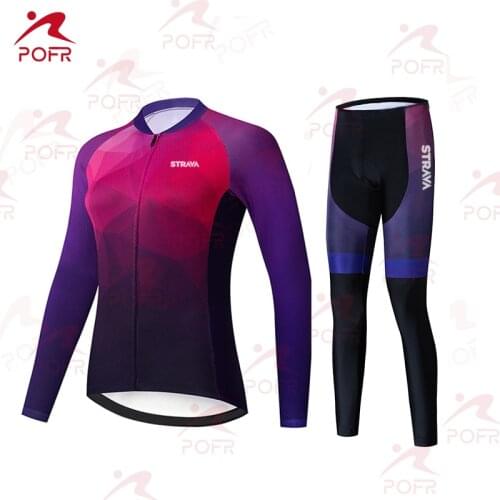 2021 strava female team in the new dress ms triathlon jersey cycling sports tight breathable long-sleeved dress