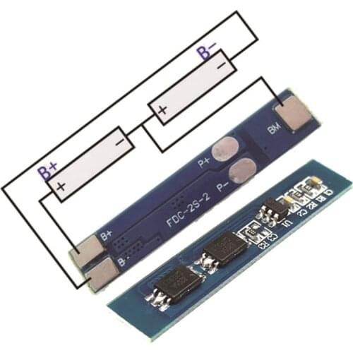 2S 3A Li-ion Lithium Battery 7.4v 8.4V 18650 Charger Protection Board bms pcm for li-ion lipo battery cell pack