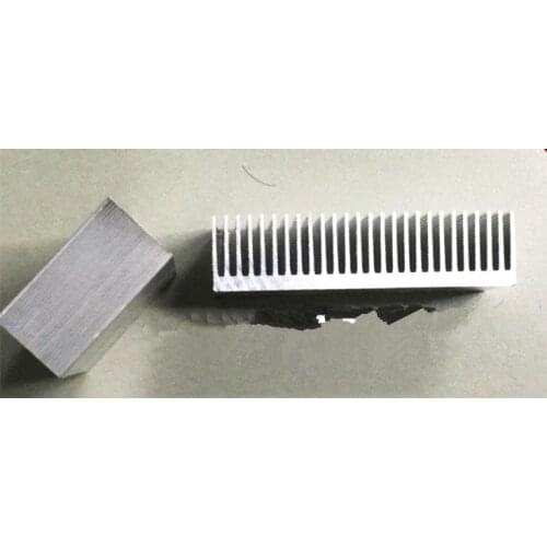 5pcs/lot High quality aluminum heat sink Electronic radiator 80*20*40MM Electronic cooling aluminum profiles radiator