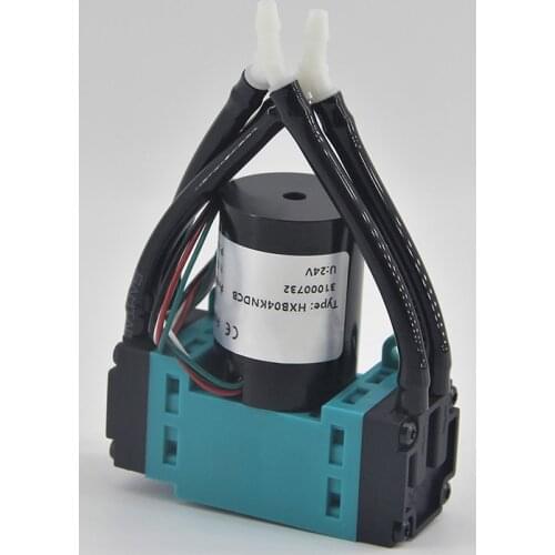 8L/M -72kPa 12V/24V Long Life Dual Head Micro Air Pumps Miniature Diaphragm Pumps PWM 0-5V Speed Control