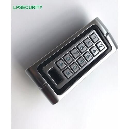 IP65 Full-potted Metal Standalone Kaypad & RFID Access Control / Reader W1-C EM card and PIN for door open control