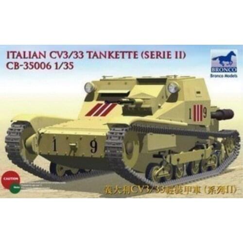 Bronco CB35006 1/35 Italian CV3/33 Tankette Series II