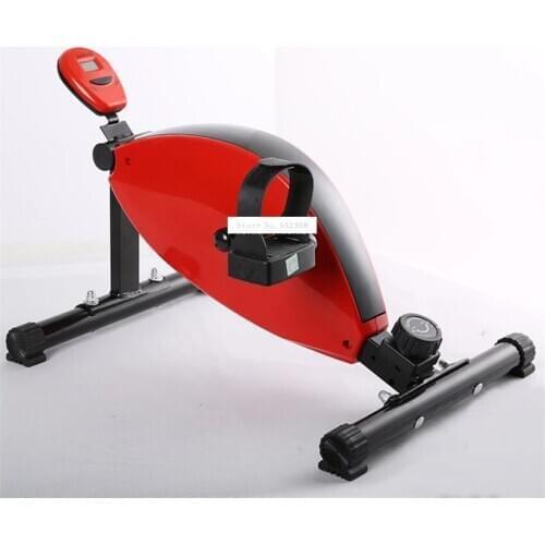 CJ-1306 Magnetic Control Exercise Bike Home Mini Leg Rehabilitation Trainer The Elderly Fitness Dynamic Bicycle 100kg Bearing