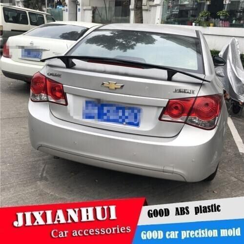 For Chevrolet Cruze Spoiler 2008-2018 Cruze Spoiler TF ABS plastic Material Car Rear Wing Color Rear Spoiler