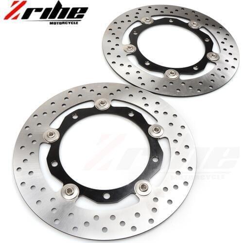For 2 pieces motorcycle Front Disc Brake Rotor Scooter Front Rear Disc Brake Rotor for YAMAHA TMAX530 tmax-530 XP530 2012 2013 2
