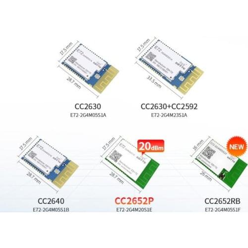 E72-2G4M05S1A CC2630 Low power zigbee module wirelessmodule E72-2G4M05S-2630