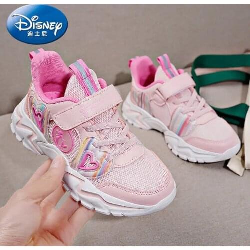 New Girls Princess Mermaid Sneaker Spring Autumn cartoon kids school student Casual Shoes Europe size 27-37