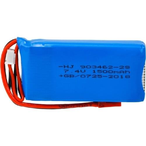 7.4V 1500mah Lipo battery for WLtoys V913 L959 L969 L979 L202 L212 A959 12428 HJ816 HJ817 RC Car Toy boat 903462-2S 7.4v battery
