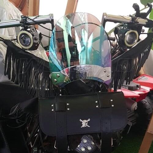 Windshield Windscreen For 1985 - 2017 2018 2019 Honda Rebel CMX 500 450 300 250 CMX500 CMX450 CMX300 CMX250C Front Fork Screen