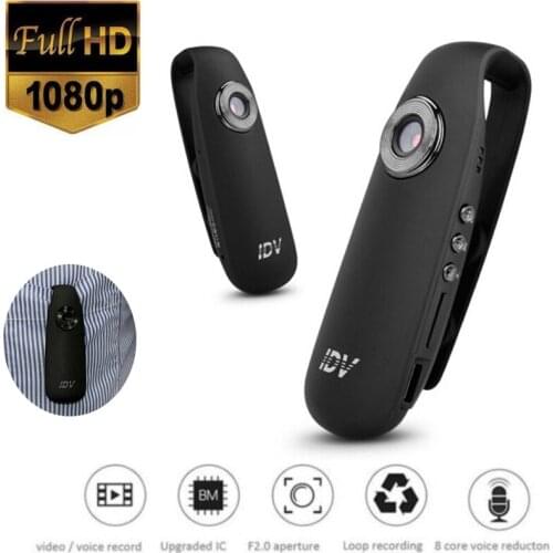 Mini Camera Full Hd 1080P Draagbare Mini Camcorder Politie Video Recorder Body Cam Motorfiets Bike Motion Bodycamera Mini Kamera