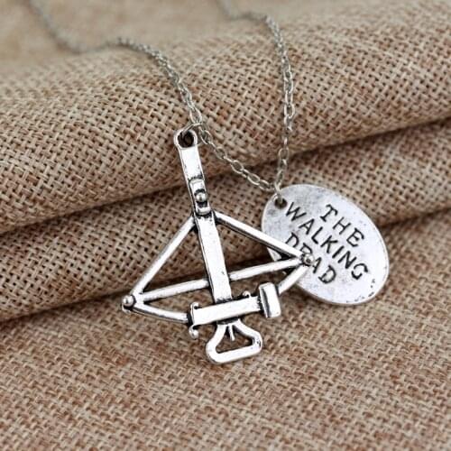 MQCHUN Fashion The Walking Dead Necklace Alloy Fighting The Death Fear Living Link Chain Necklace-30
