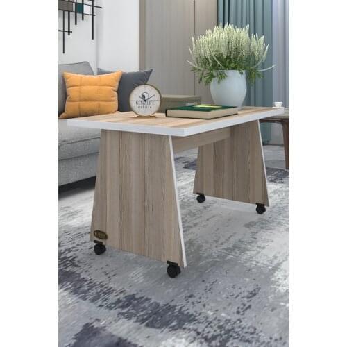 Modern medium lounge bench roman 130*65*45 crd wheel tableware computer coffe table