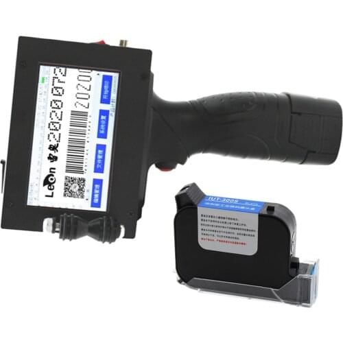 Inkjet Printer 600DPI Date Time Coder Coding Machine QR Barcode Logo Maker