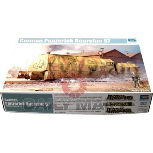 Trumpeter 00219 1/35 German Panzerlok Baureine 57 Armoured Train Car Model TH05762-SMT6