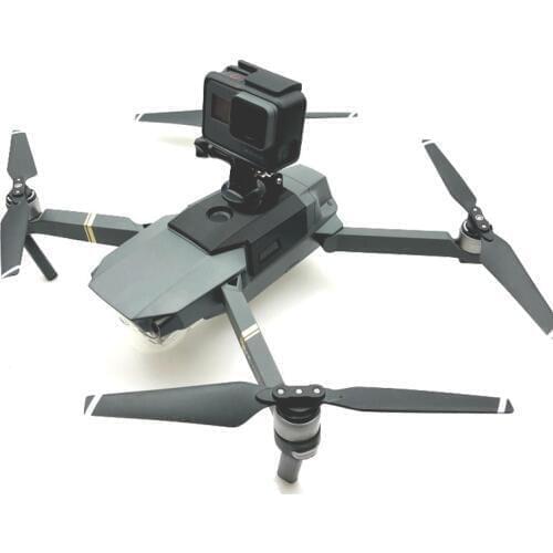 Mavic Pro Drone Extended Bracket For Gopro Hero 4 5 6 Action 360 Degree Camera Mount Holder Conversion for DJI Mavic Pro Drone