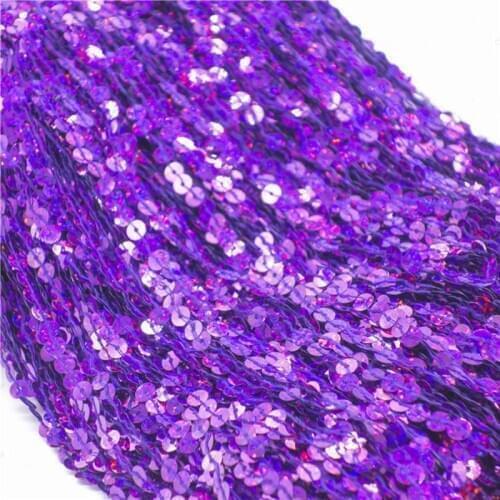 100*30cm Glitter Sequins Tassel Fringe Trimming Decor Curtain Latin Stage Dance Skirts Garments Diy Accessories
