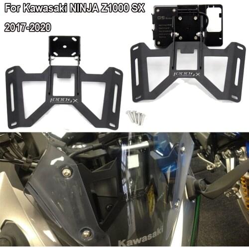 2017-2020 Motorcycle For Kawasaki NINJA z1000 SX Z1000SX Mobile Phone Navigation Bracket USB Charging