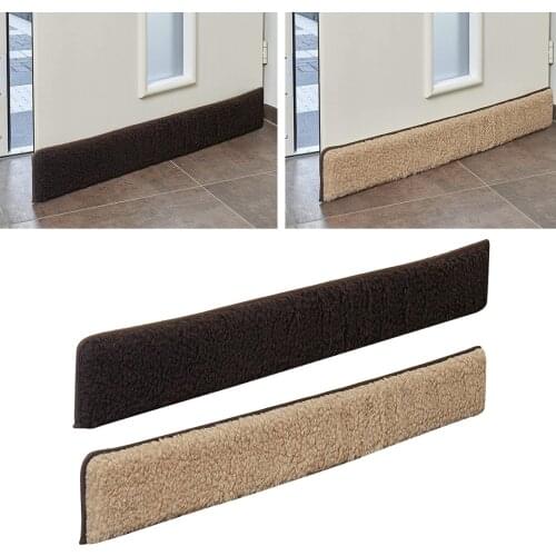 39" Door Draft Stopper for Exterior / Interior Doors Windows Gaps Door Sweep Soundproof Door Seal Strip Door Bottom Seal