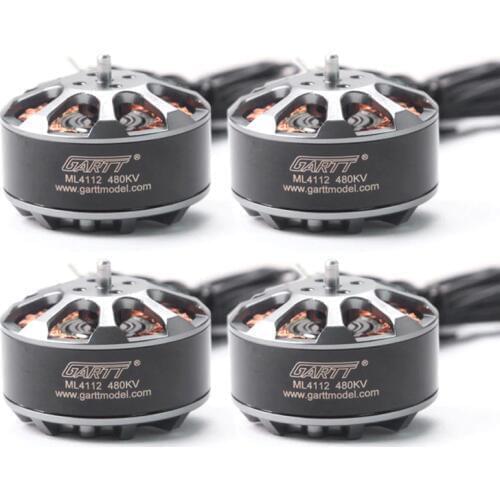4PCS GARTT ML 4112 480KV Brushless Motor For RC Quadcopter Multicopter Milti-rotor Accessories