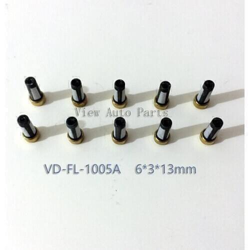50pcs For Opel Daewoo Corsa Vectra S10 Fuel Injector Basket Filter Top Quality Fuel injector Repair Kit 6*3*13mm VD-FL-1005