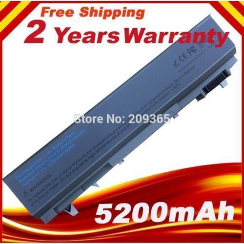 Laptop battery For Dell Latitude E6400 E6410 E6500 E6510 M2400 M4400 M4500 312-0748 312-0754 312-0917 451-11399 451-10583