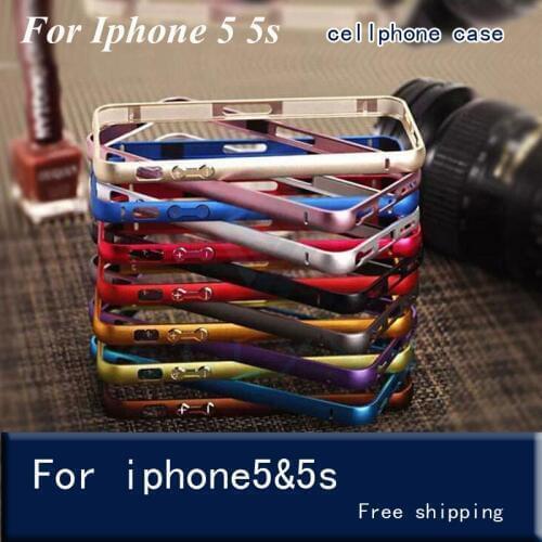 Bumper on for iPhone SE Bumper Frame Case Cover for iPhone 5 5S Ultr a Thin Slim case cover for iphone 6S 7 8 Plus Phone Case
