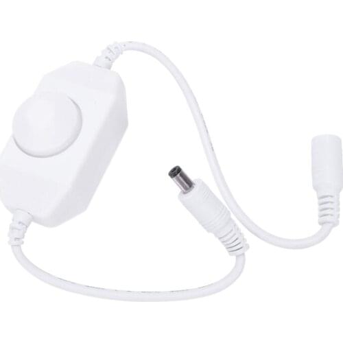 GTBL 12V / 24V 6A LED Dimmer Controller Adjust brightness for easy Color Clear, White