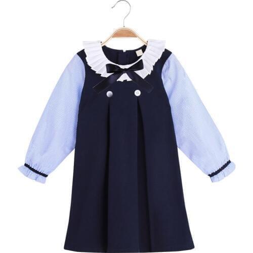 Jin yue children's clothes Warm Dresses For Girls