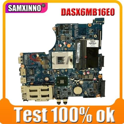 AKemy Laptop motherboard For HP Probook 4320S 4321S 4420S HM57 Mainboard 599520-001 599520-001 DASX6MB16E0 DDR3