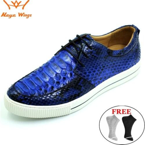 Fashion Flat White Shoes Youth casual shoes genuine Crocodile leather mens leisure shoes