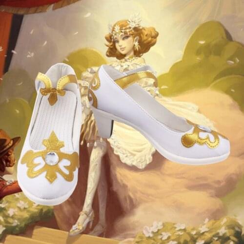 Game Identity V Bloody Queen Mary Bella Donna Cosplay Shoes Red Lady Bloody Queen 2nd Anniversary Cosplay Accessories