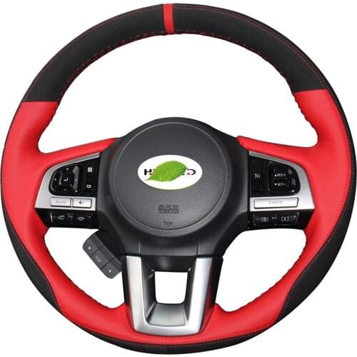 Steering Wheel Cover for Subaru Legacy 2015-2017 Outback 2015-2017 Forester 2017-2018 Steering Wheel Wrap Braiding Cover