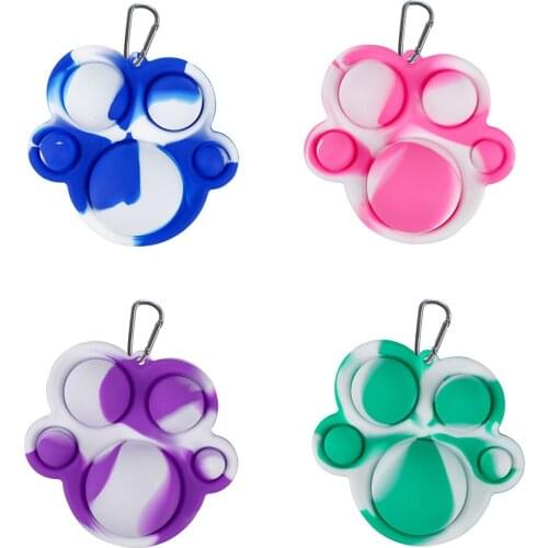 Push Fidget Squeeze Toys Finger Exercise Board for Fine Motor Skills Training Children Fun Pressure Reduction Toy