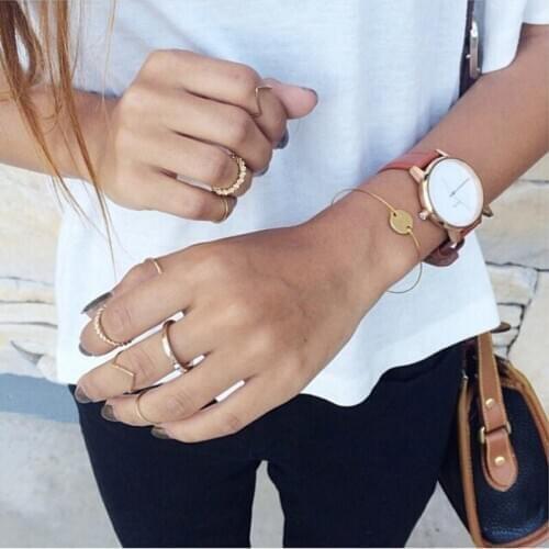 Mix color top New fashion jewelry accessories punk round bracelet best Valentines Day gift for girl wholesale BA-139