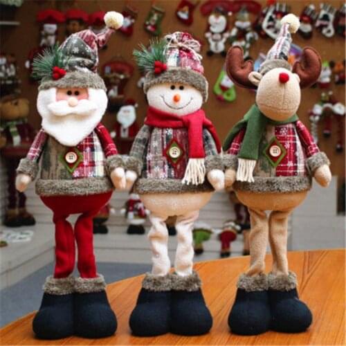 Christmas Faceless Doll Merry Christmas Decorations For Home Table Christmas Ornament Xmas Navidad Natal Gift 2021 New Year 2022