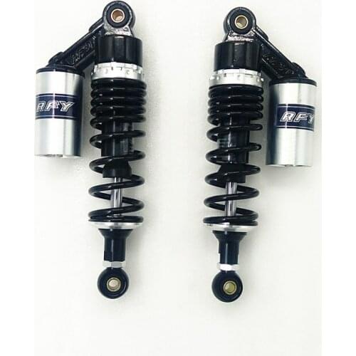 Universal 265mm 280mm 300mm Motorcycle Shock Absorber 7mm spring for HONDA YMAHA SUZUKI Kawasaki black