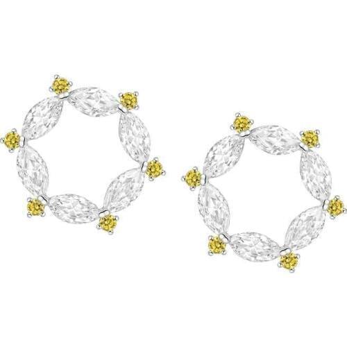 Женские серебрянные серьги YuanShuo China At AliExpress