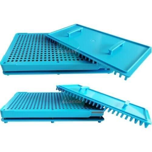 0#100 -400 Hole Capsule Tablet Hand Filling Plate Shell High Efficient 400 pieces a Time