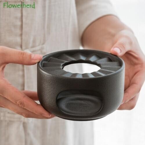 1 Set Teapot Warmer Nice Fine Chic Novel Ceramic Craft Candle Holder Heater Tea Warmer