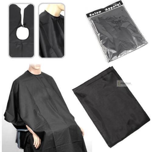 1pc 140*100cm black Barber Cape Convenient Fold Hair Cut Hairdressing Gown Cloth styling tools hairdresser supplies Waterproof