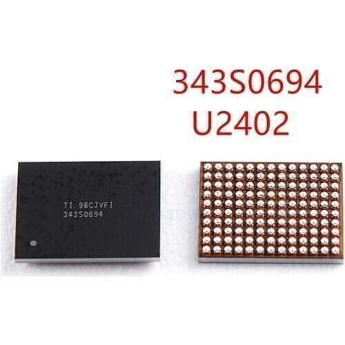 10pcs/lot u2402 343s0694 For iphone 6 touch ic screen controller chip U2402 for iphone 6 plus black screen touch ic