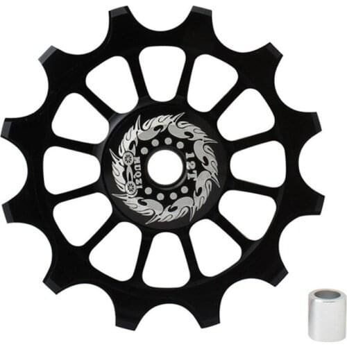 12T Mountain Road Bike Rear Wheel Bearing Guide Wheel Ceramic Wheel Rear Pulley Bicycle Parts Newest