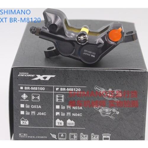 Shimano XT BR-M8120 MTB Hydraulic Disc Brake 4-Piston Caliper