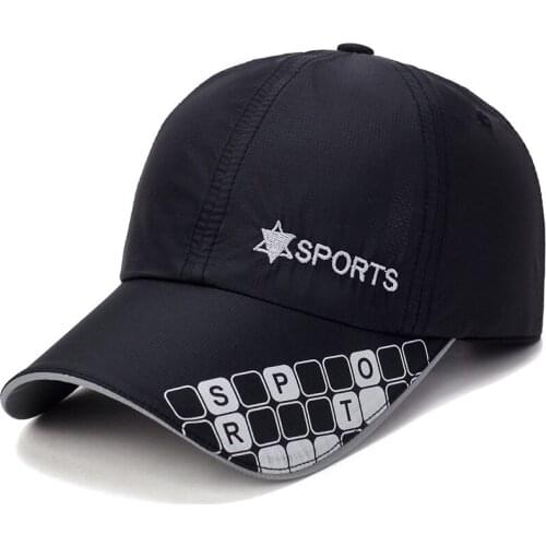 Men Women Quick Dry Cap Ultra Thin Cooling Baseball Cap Breathable Sports Hat Running Cap Outdoor Hat Summer Sun Hat